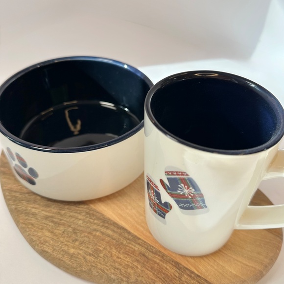 Rose & Robin Pet Bowl & Mug Set | Matching Owner & Pet Gift | Ceramic - Picture 5 of 8